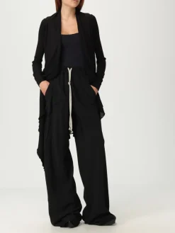 Pantalone a zampa Rick Owens in misto viscosa