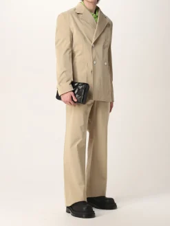 Pantalone Bottega Veneta in nylon stretch washed