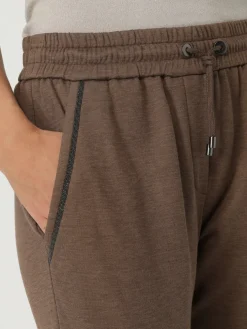 Pantalone Brunello Cucinelli in misto cotone e seta