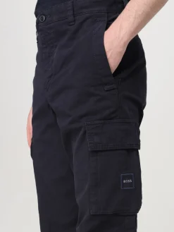Pantalone cargo Boss in cotone stretch