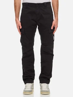 Pantalone cargo C.P. Company in cotone stretch