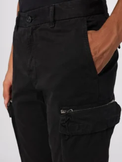 Pantalone cargo Diesel in denim