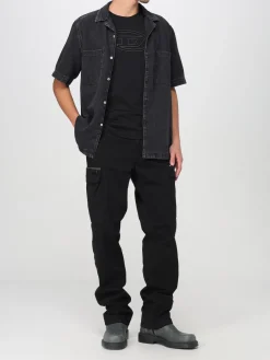 Pantalone cargo Diesel in twill di cotone