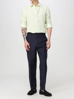 Pantalone cargo Etro in lana e cotone