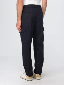 Pantalone cargo Paolo Pecora in misto viscosa