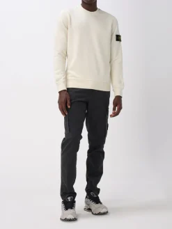 Pantalone cargo Stone Island in cotone stretch