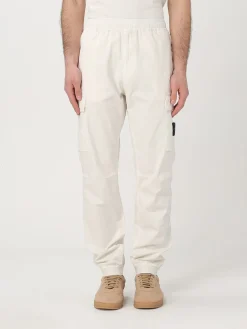 Pantalone cargo Stone Island in cotone stretch