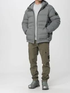 Pantalone cargo Stone Island in cotone stretch