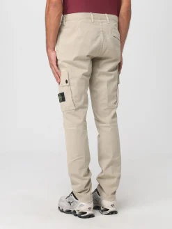 Pantalone cargo Stone Island in cotone stretch