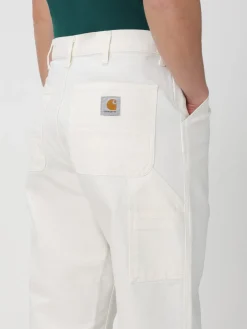Pantalone Carhartt Wip in canvas con logo