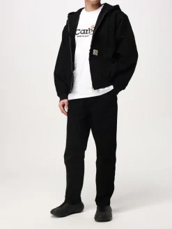 Pantalone Carhartt Wip in twill di cotone tinto in capo