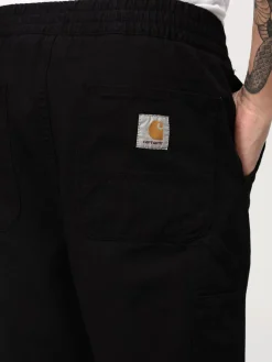 Pantalone Carhartt Wip in twill di cotone tinto in capo