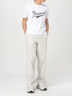 Pantalone chino Dsquared2 in cotone stretch