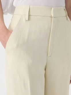 Pantalone classico Dondup in misto viscosa