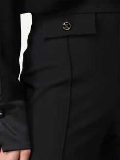 Pantalone classico Elisabetta Franchi in crêpe