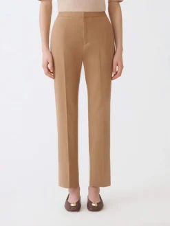 Pantalone classico Fabiana Filippi in cotone stretch