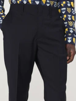 Pantalone classico Fendi in lana vergine