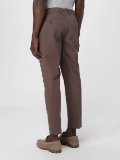 Pantalone classico Incotex in cotone stretch