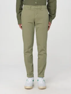 Pantalone di cotone a vita bassa Fay