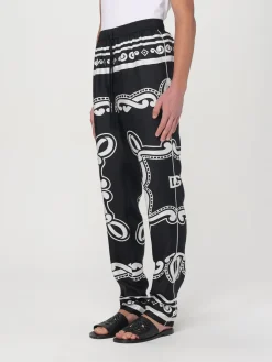 Pantalone Dolce & Gabbana in seta stampata