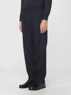 Pantalone Golden Goose in lana e cotone con stampa gessata