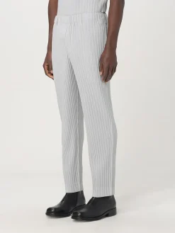 Pantalone Homme Plisse' Issey Miyake in crêpe