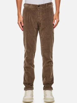 Pantalone Incotex in velluto a costine