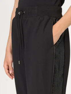 Pantalone jogging Liu Jo in tessuto stretch con paillettes