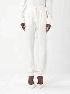 Pantalone Liu Jo in misto cotone con stampa monogram