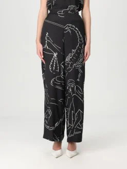 Pantalone Liviana Conti in viscosa stampata