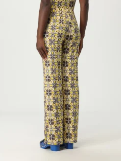 Pantalone Maliparmi in jersey con stampa maiolica