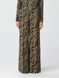 Pantalone Michael Kors in georgette di misto seta e viscosa