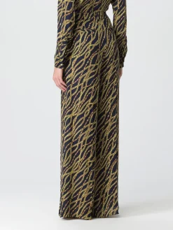 Pantalone Michael Kors in georgette di misto seta e viscosa