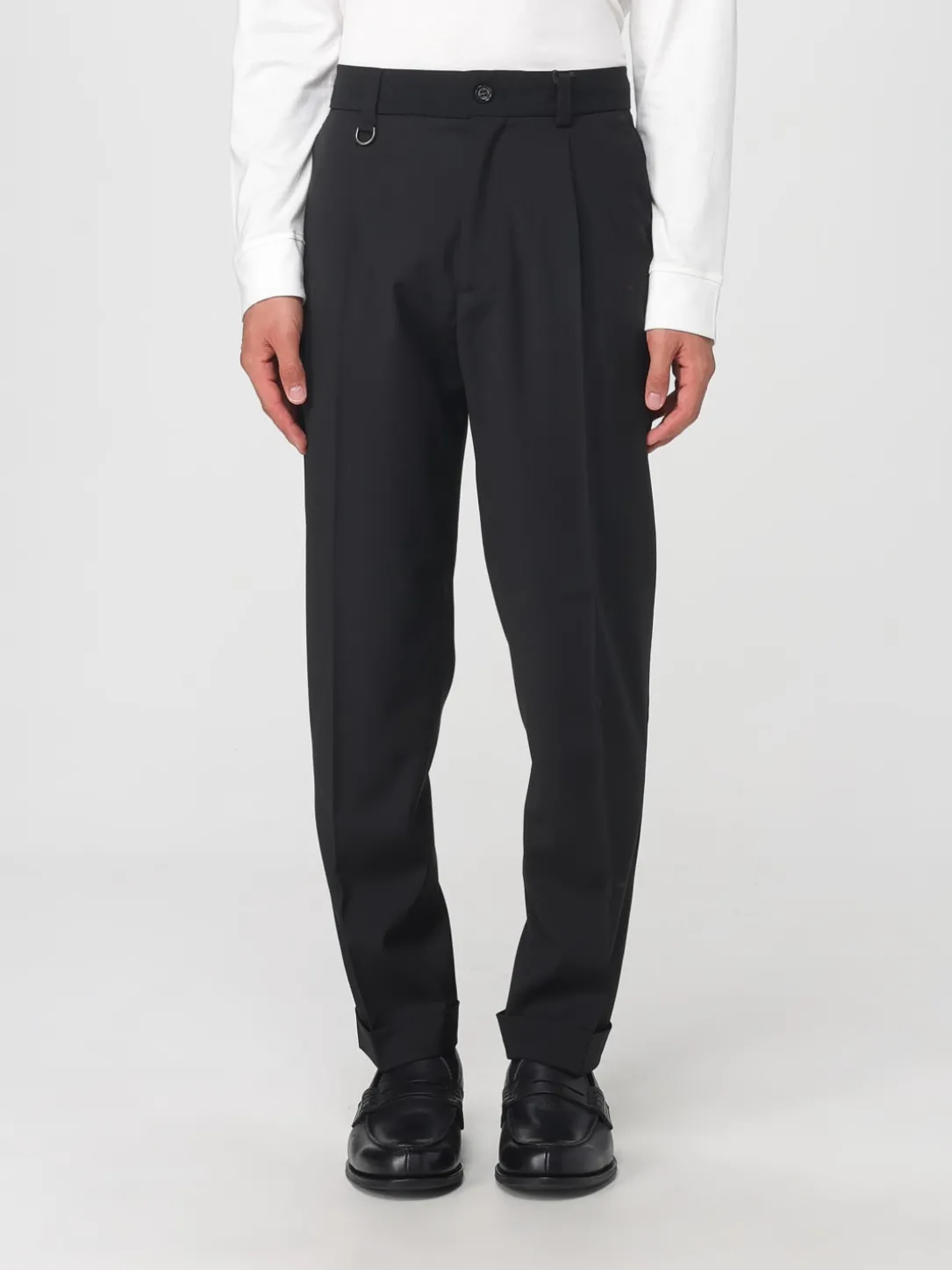 Pantalone Paolo Pecora in misto lana