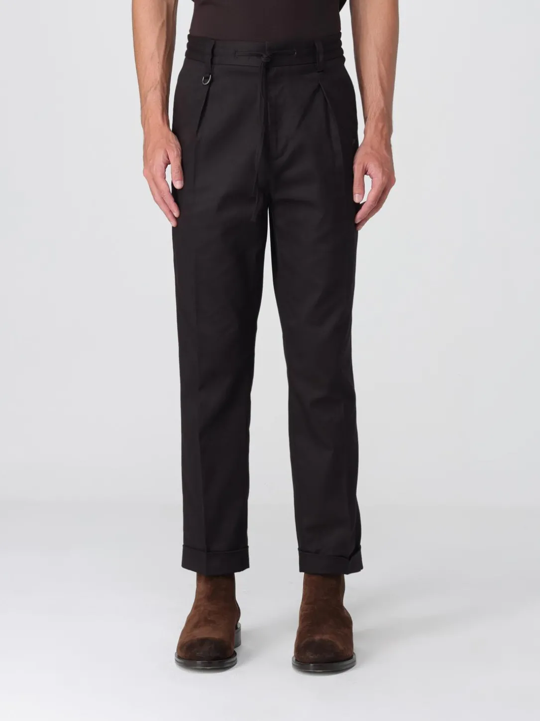 Pantalone Paolo Pecora in misto cotone stretch