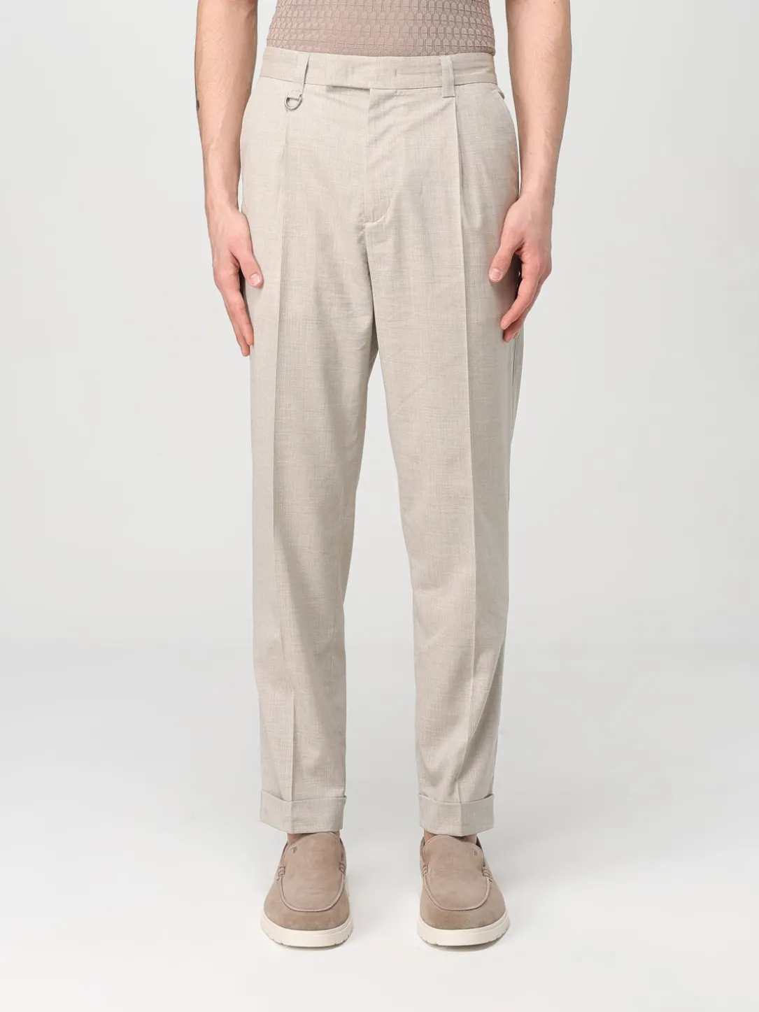 Pantalone Paolo Pecora in misto viscosa