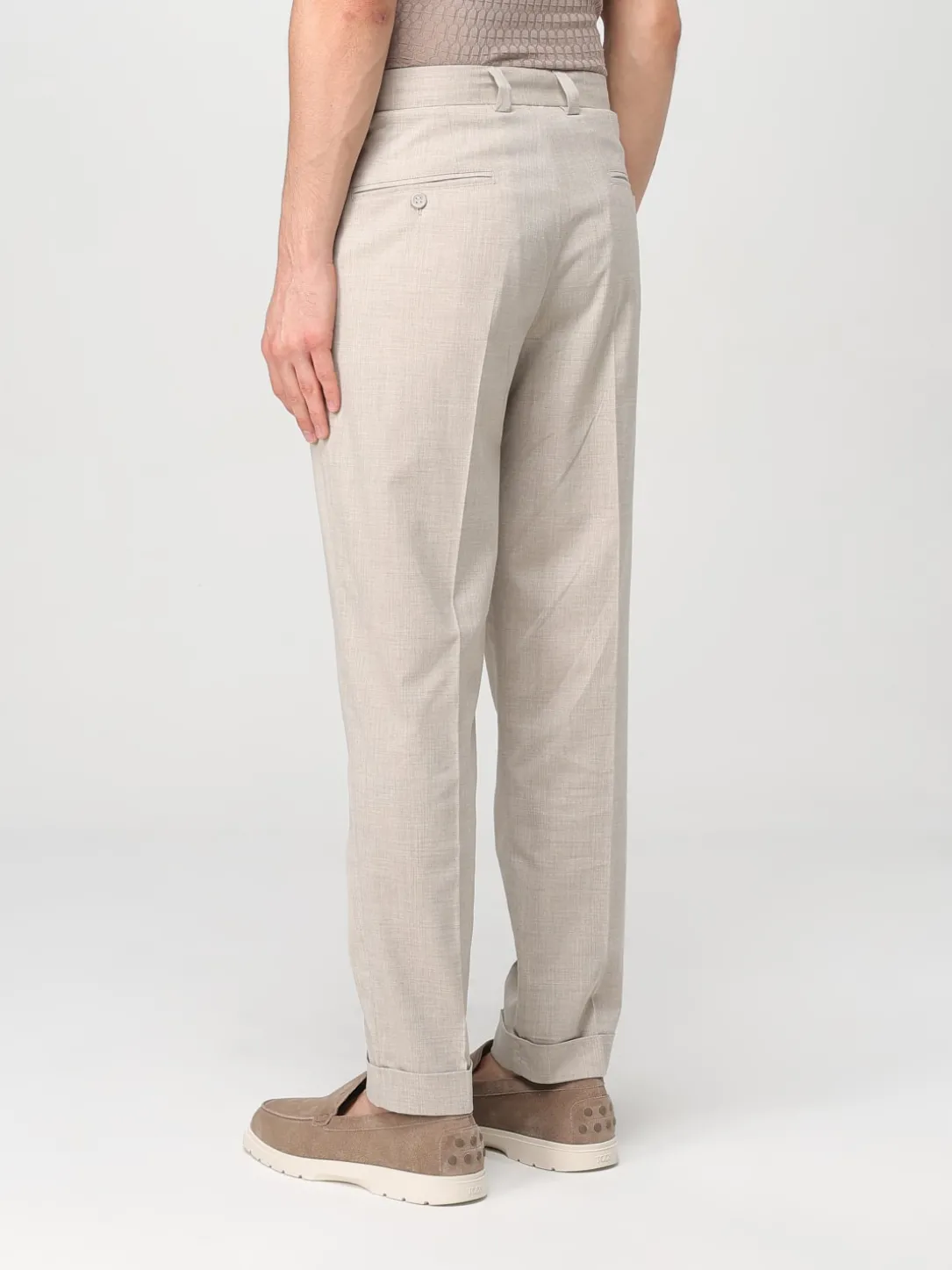 Pantalone Paolo Pecora in misto viscosa