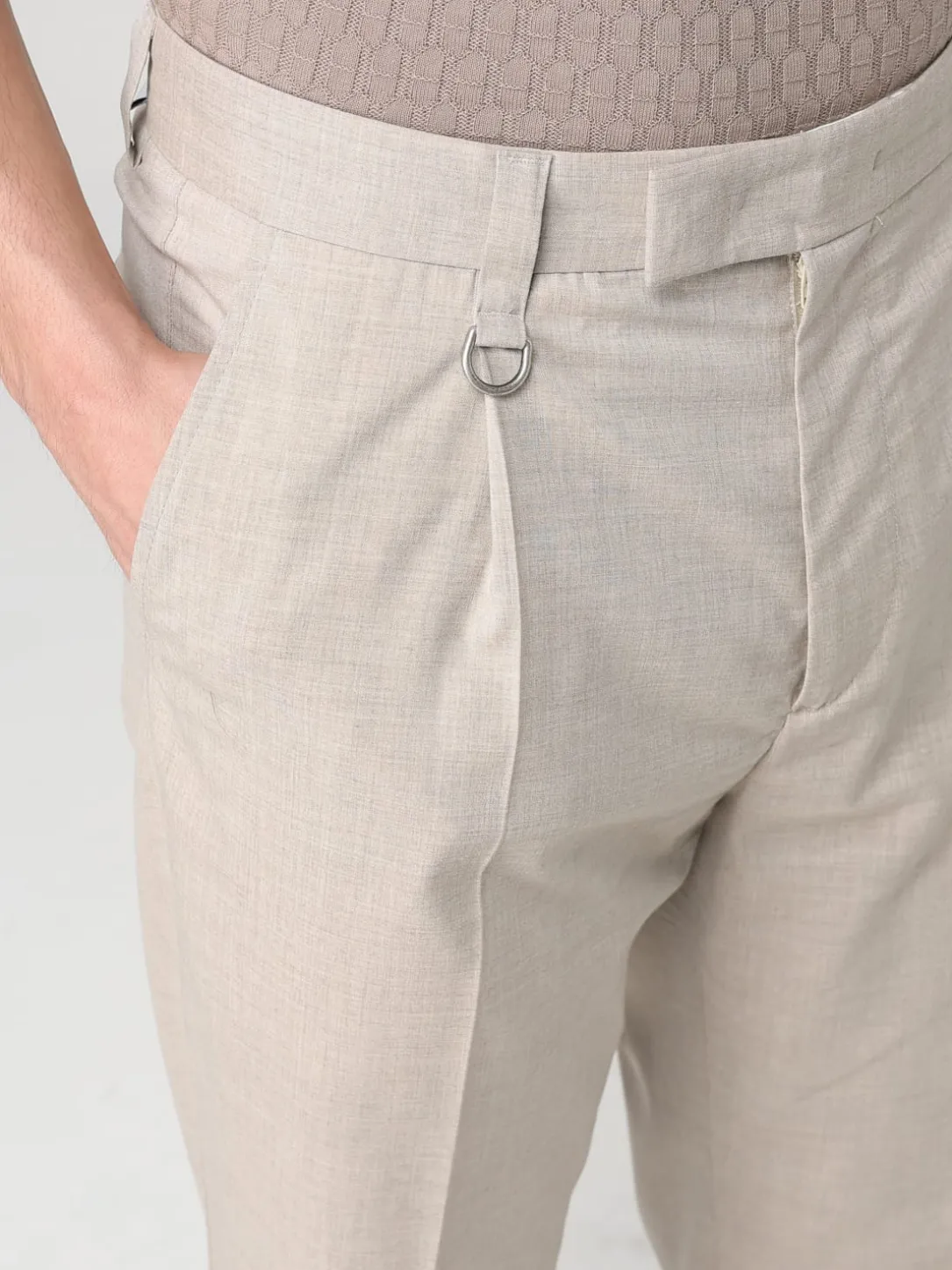 Pantalone Paolo Pecora in misto viscosa