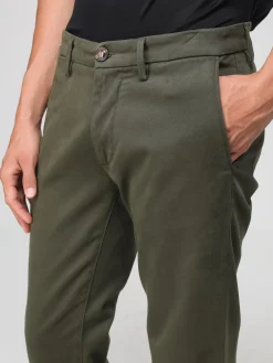 Pantalone Re_HasH in drill di cotone