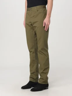 Pantalone Saint Laurent in gabardine di cotone