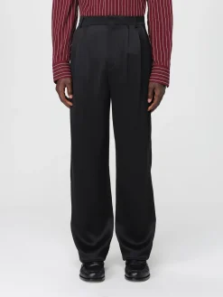 Pantalone sartoriale Saint Laurent in seta