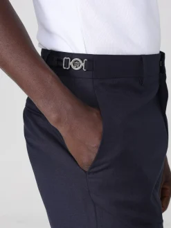 Pantalone sartoriale Versace in lana vergine