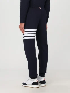 Pantalone sportivo in cotone 4-bar Thom Browne