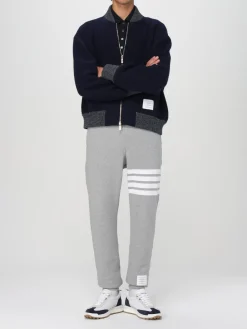 Pantalone sportivo in cotone 4-bar Thom Browne