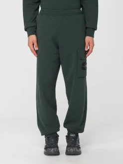 Pantalone Stone Island in cotone stretch