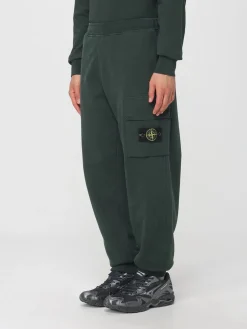 Pantalone Stone Island in cotone stretch