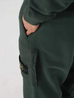 Pantalone Stone Island in cotone stretch