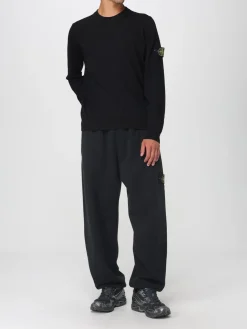 Pantalone Stone Island in cotone stretch