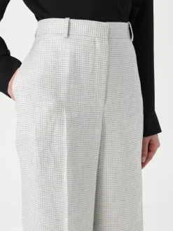 Pantalone Theory in misto lino