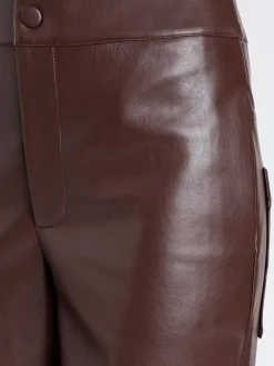 Pantalone Twinset in pelle sintetica